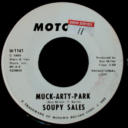 Soupy Sales - Muck-Arty-Park / Muck-Arty-Park side B
