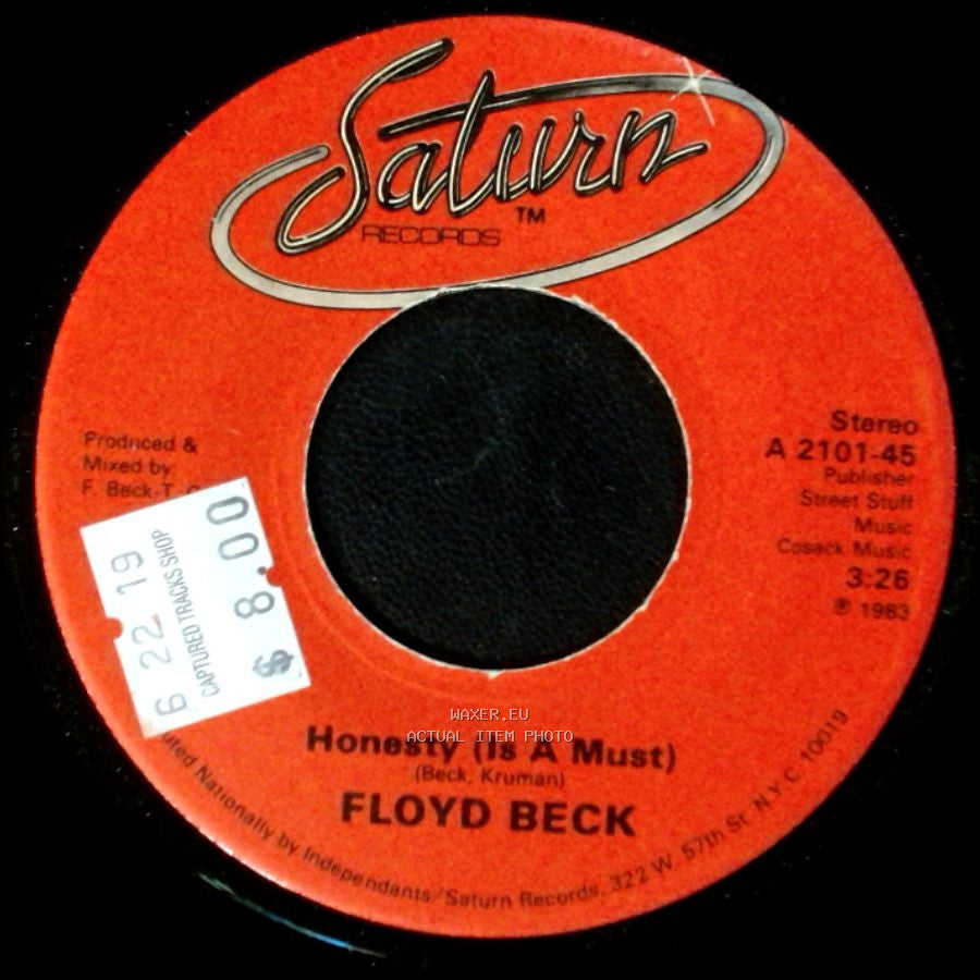 Floyd Beck - Honesty (Is A Must) / Share The Pain (Inst.) side A