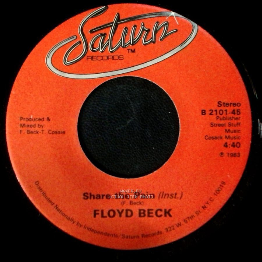 Floyd Beck - Honesty (Is A Must) / Share The Pain (Inst.) side B