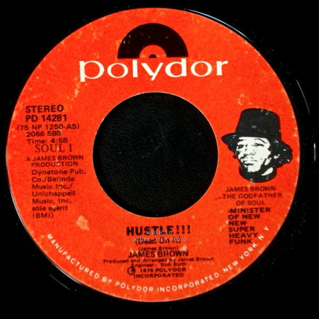James Brown - Dead On It Part Ii / Hustle!!! (Dead On It) side B