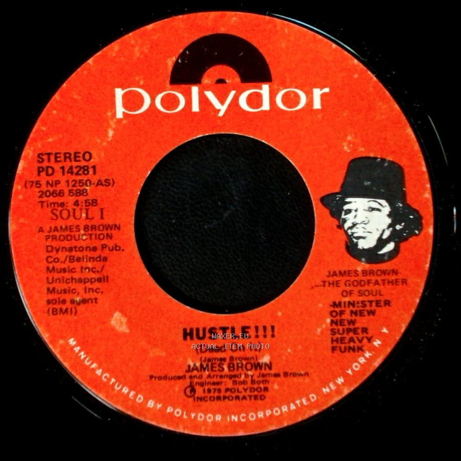 James Brown - Dead On It Part Ii / Hustle!!! (Dead On It) side B