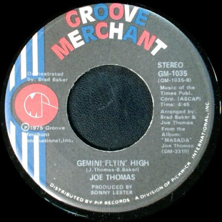Joe Thomas - Gemini Flyin' High / Masada side A