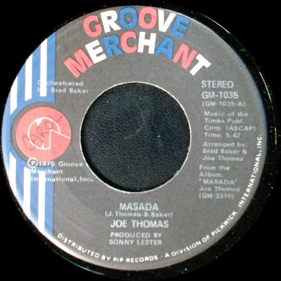 Joe Thomas - Gemini Flyin' High / Masada side B