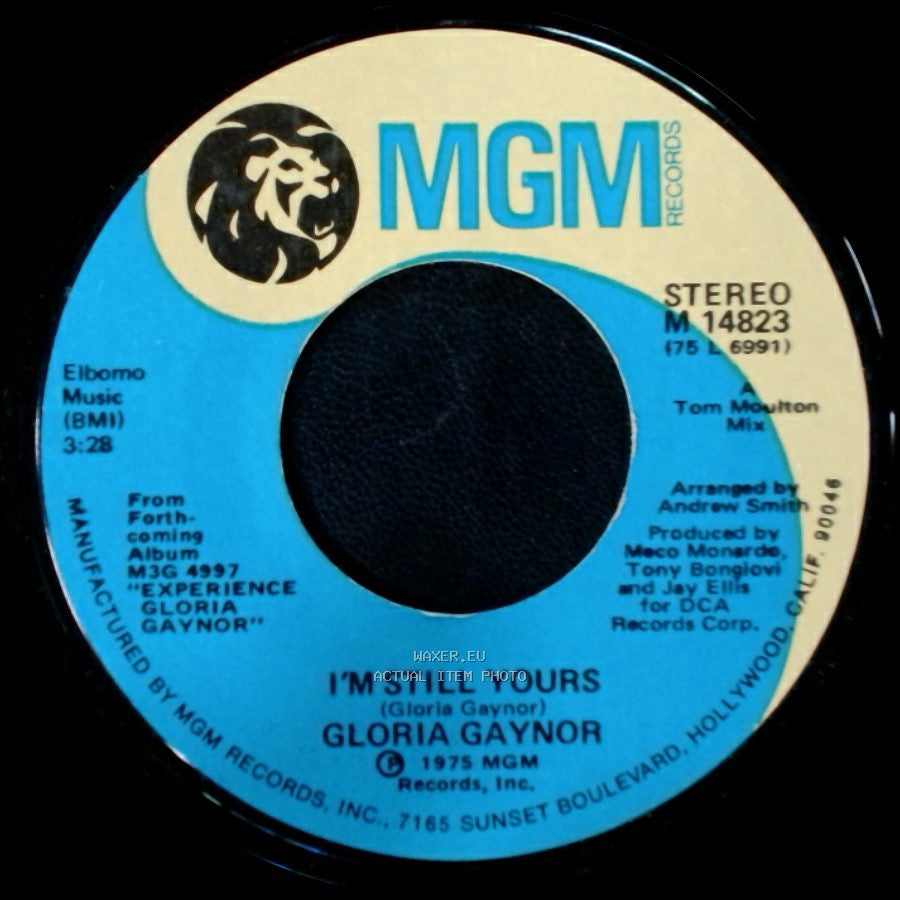 Gloria Gaynor - (If You Want It) Do It Yourself / I'm Still Yours side B