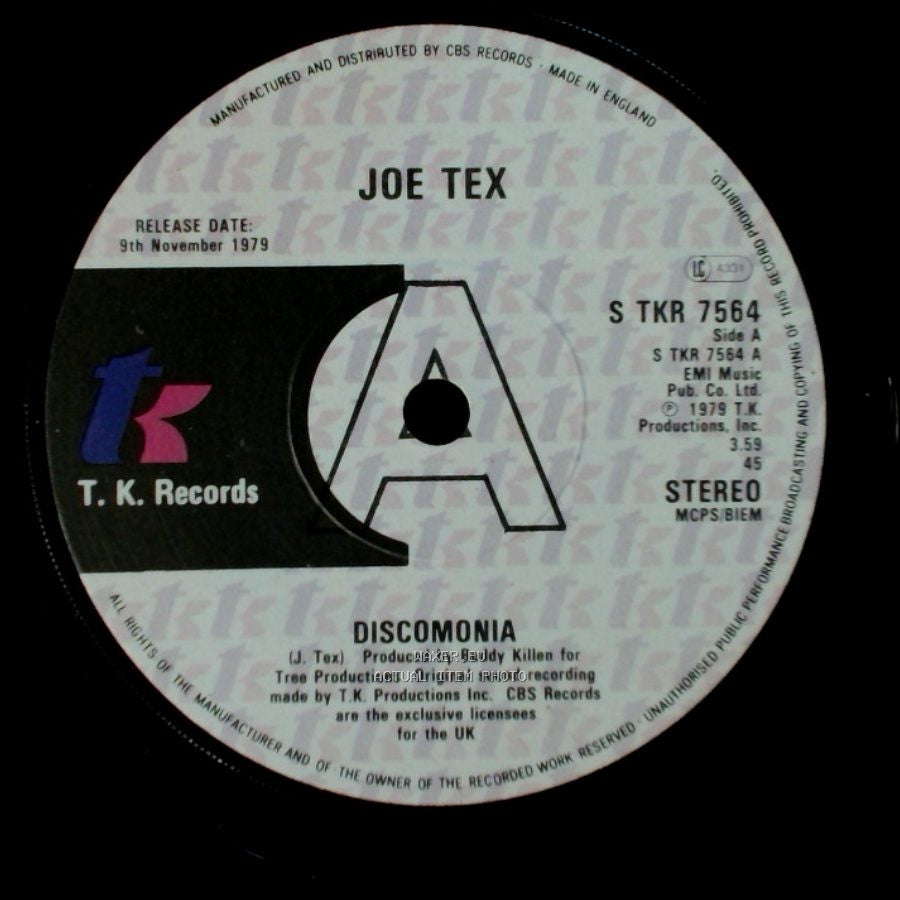 Joe Tex - Discomonia / Fat People side A