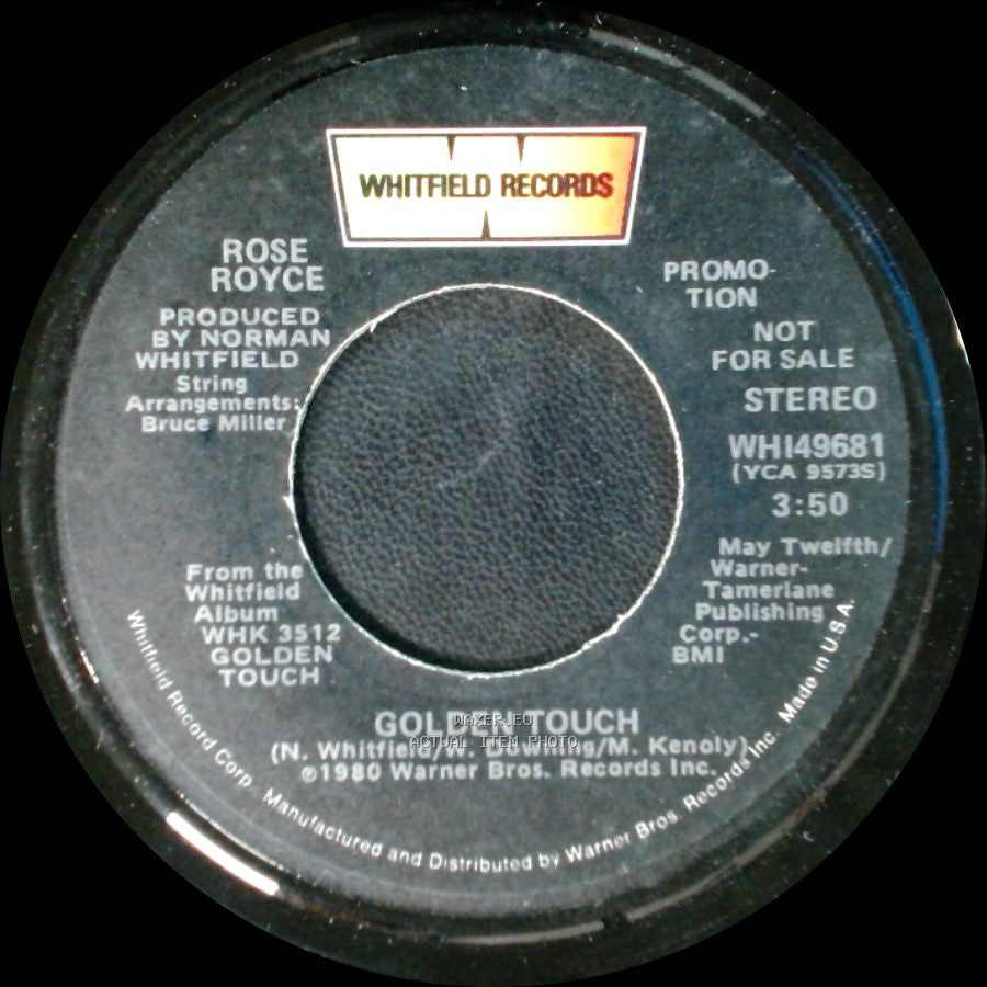 Rose Royce - Golden Touch / Golden Touch side B