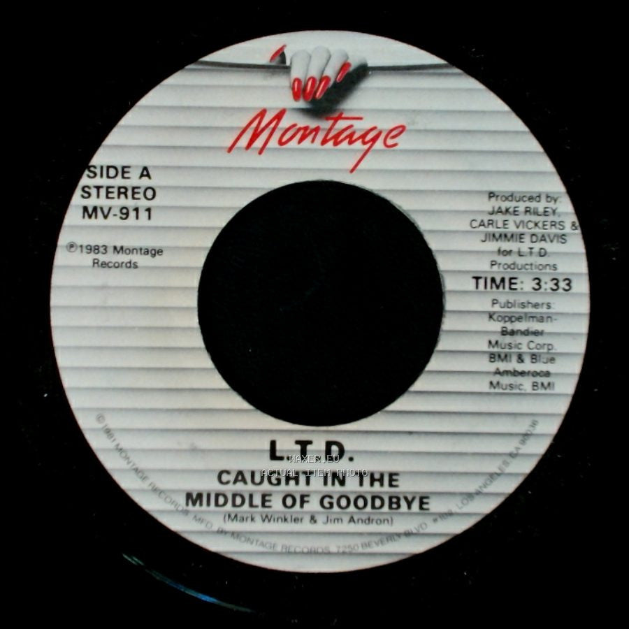 L.T.D. - Caught In The Middle Of Goodbye / Stop On By side A