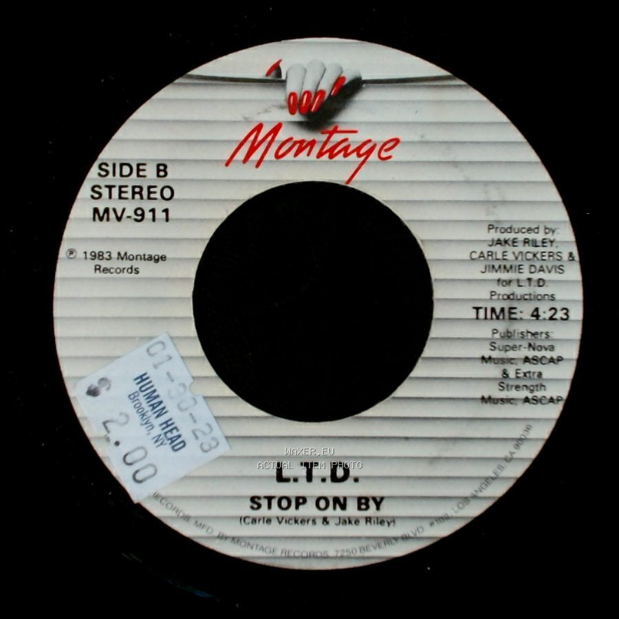 L.T.D. - Caught In The Middle Of Goodbye / Stop On By side B