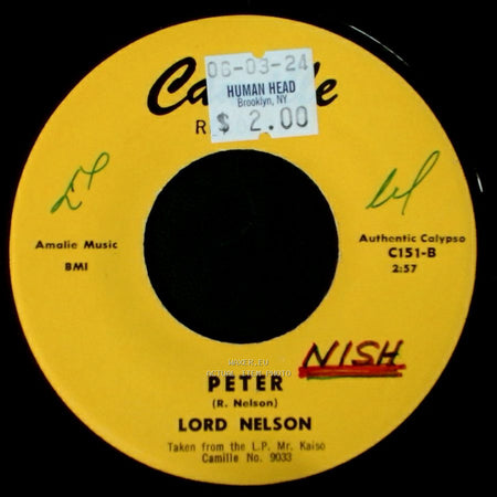 Lord Nelson - Peter / Poo Poo side A