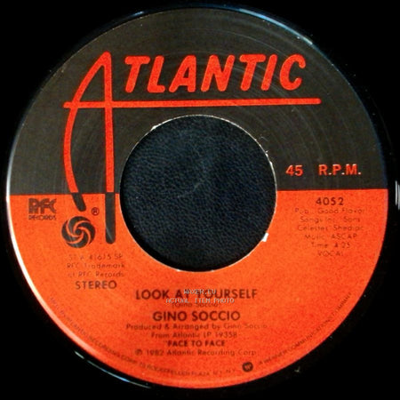 Gino Soccio - It's Alright / Look At Yourself side B