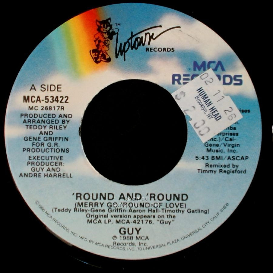 Guy - 'round And 'round (Merry Go 'round Of Love) / 'round And 'round (Merry Go 'round Of Love) (Instrumental) side A