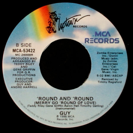 Guy - 'round And 'round (Merry Go 'round Of Love) / 'round And 'round (Merry Go 'round Of Love) (Instrumental) side B
