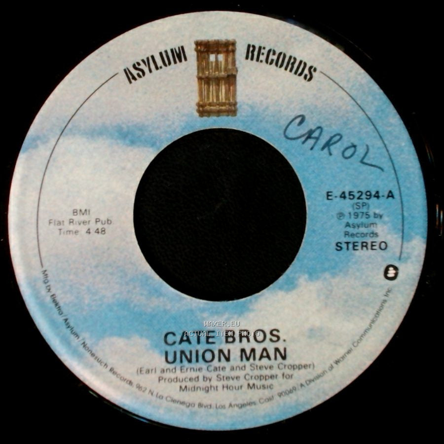Cate Bros. - Easy Way Out / Union Man side B
