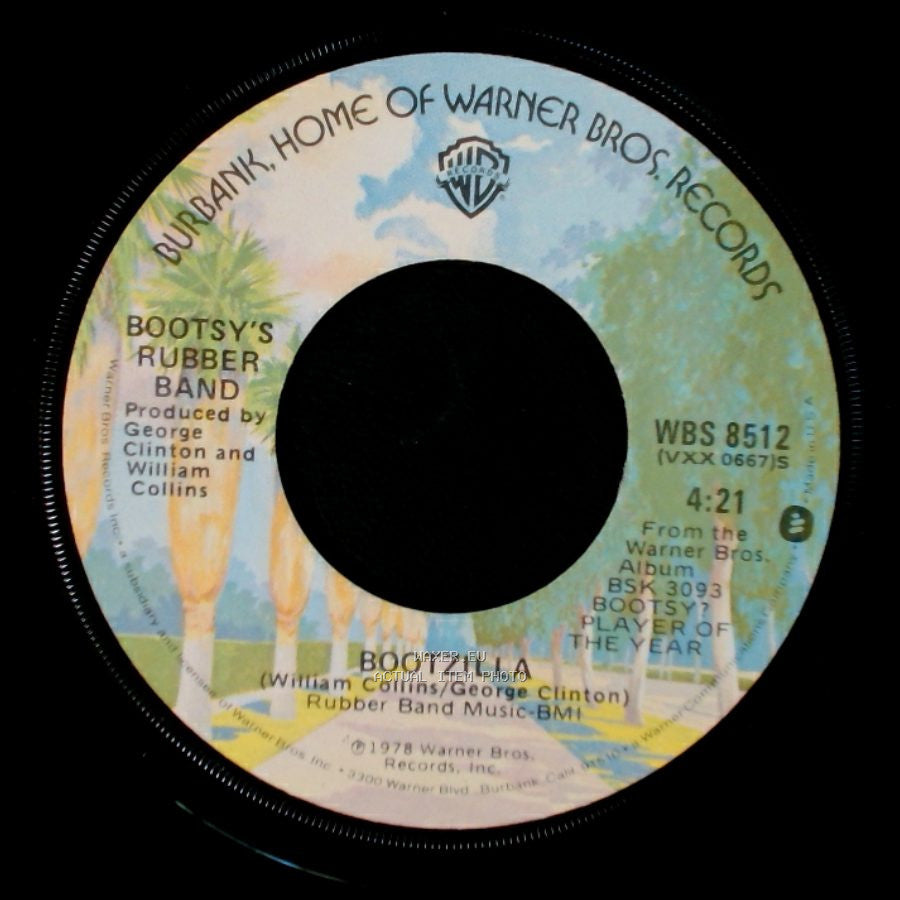 Bootsy's Rubber Band - Bootzilla / Vanish In Our Sleep side A