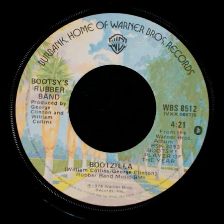 Bootsy's Rubber Band - Bootzilla / Vanish In Our Sleep side A