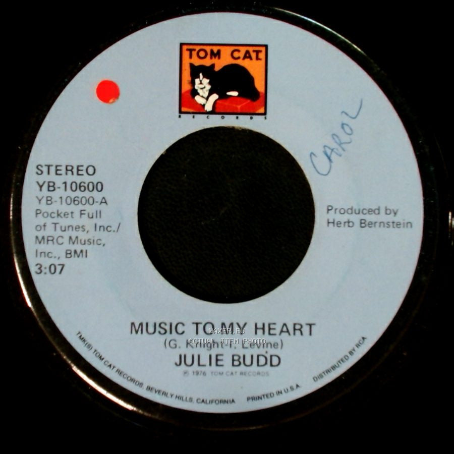 Julie Budd - Langtry Song / Music To My Heart side B