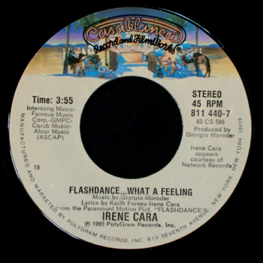 Helen St. John / Irene Cara - Love Theme From "Flashdance" / Flashdance... What A Feeling side B
