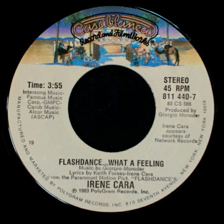 Helen St. John / Irene Cara - Love Theme From "Flashdance" / Flashdance... What A Feeling side B