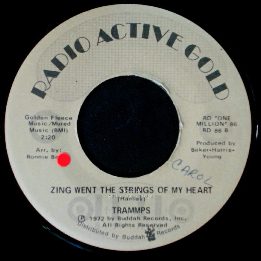 Trammps - Sixty Minute Man / Zing Went The Strings Of My Heart side B