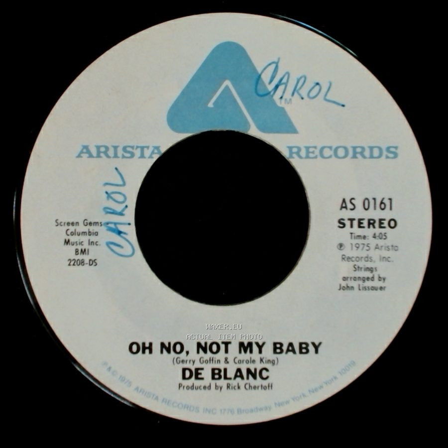 De Blanc - Guava Jelly / Oh No, Not My Baby side B