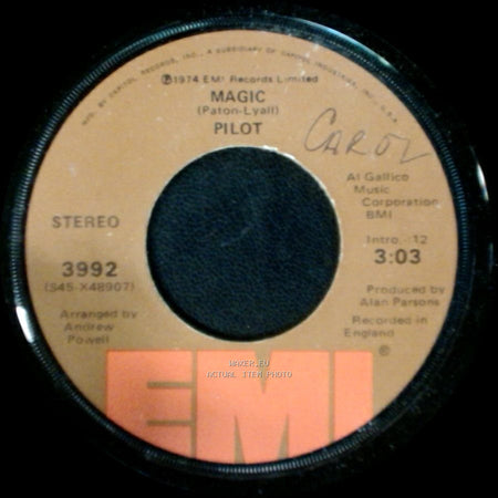 Pilot - Magic / Just Let Me Be side A