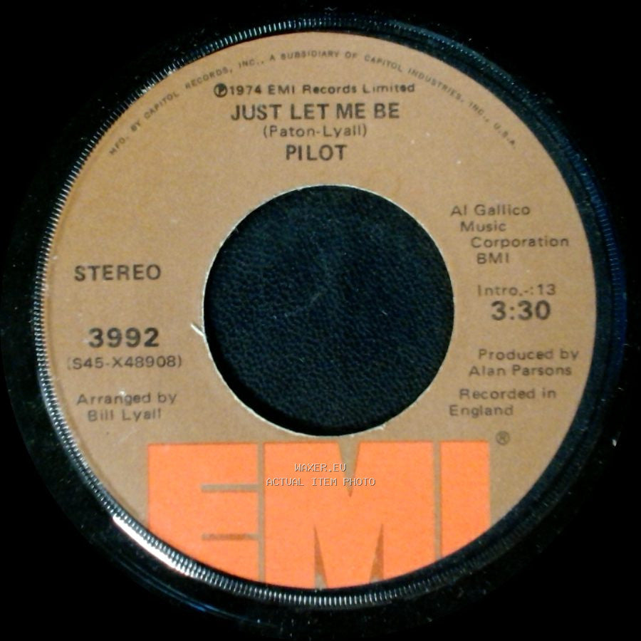 Pilot - Magic / Just Let Me Be side B