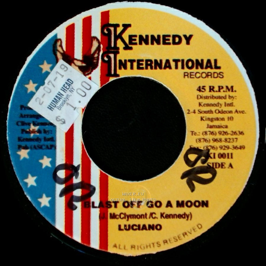 Luciano - Blast Off Go A Moon / Unknown Title B side A