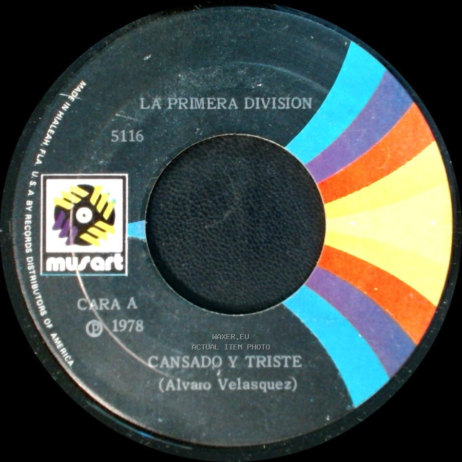 La Primera Division - Cansado Y Triste / Clamor De Un Pobre side A