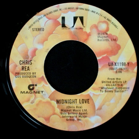 Chris Rea - Fool (If You Think It's Over) / Midnight Love side B