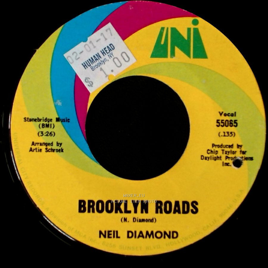 Neil Diamond - Brooklyn Roads / Holiday Inn Blues side A