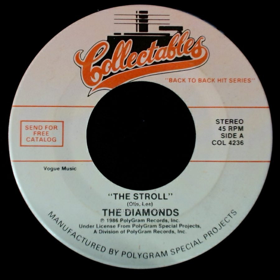 The Diamonds / Sheb Wooley - The Stroll / Purple People Eater side A