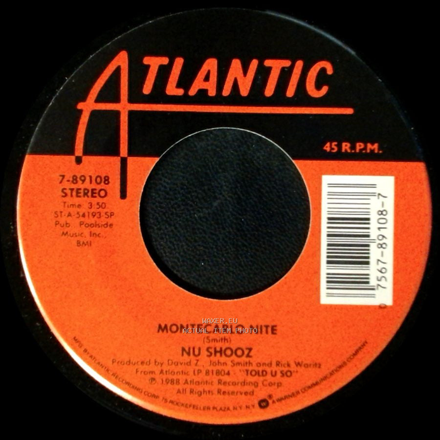 Nu Shooz - Should I Say Yes? / Montecarlo Nite side B