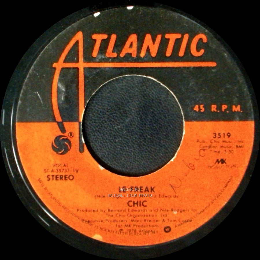 Chic - Savoir Faire / Le Freak side B
