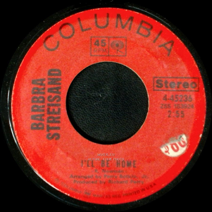 Barbra Streisand - Stoney End / I'll Be Home side B