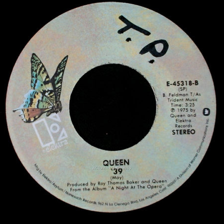 Queen - You're My Best Friend / '39 side B