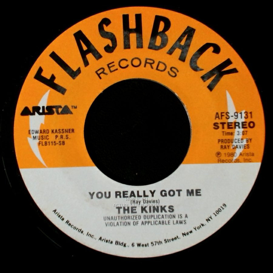 The Kinks - You Really Got Me / Lola side A