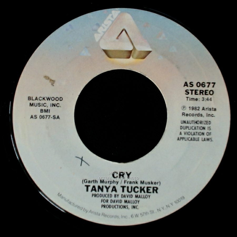 Tanya Tucker - Cry / Feel Right side A