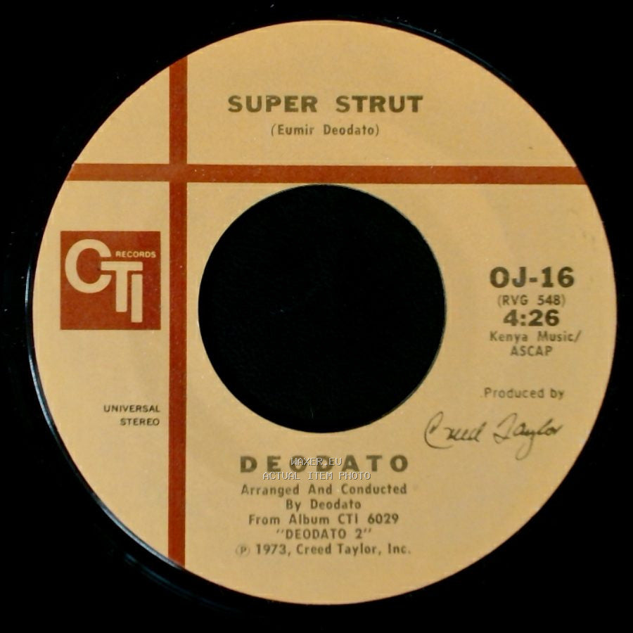 Deodato - Super Strut / Rhapsody In Blue side A