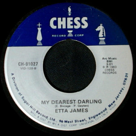 Etta James - My Dearest Darling / All I Could Do Was Cry side A