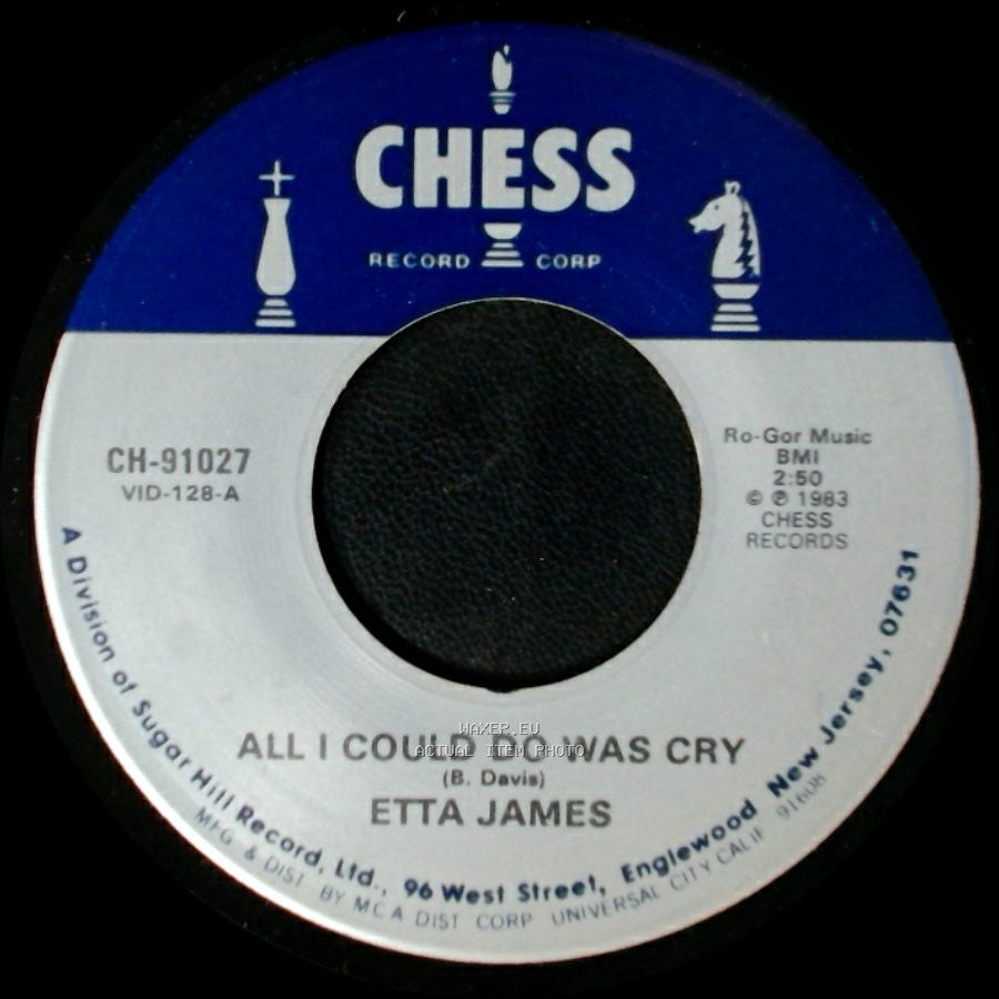 Etta James - My Dearest Darling / All I Could Do Was Cry side B