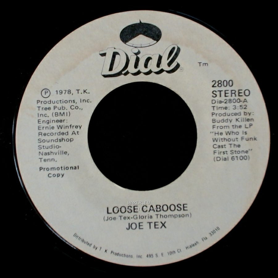 Joe Tex - Loose Caboose / Loose Caboose side A