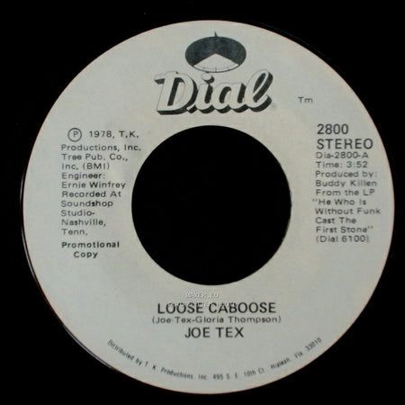 Joe Tex - Loose Caboose / Loose Caboose side B