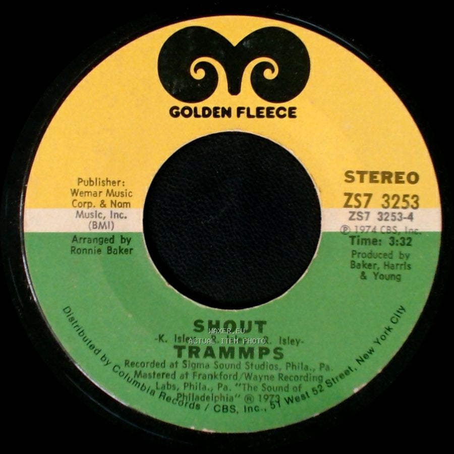 Trammps - Where Do We Go From Here / Shout side A