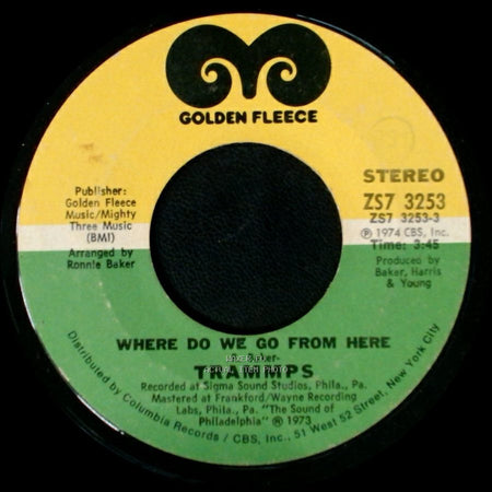 Trammps - Where Do We Go From Here / Shout side B