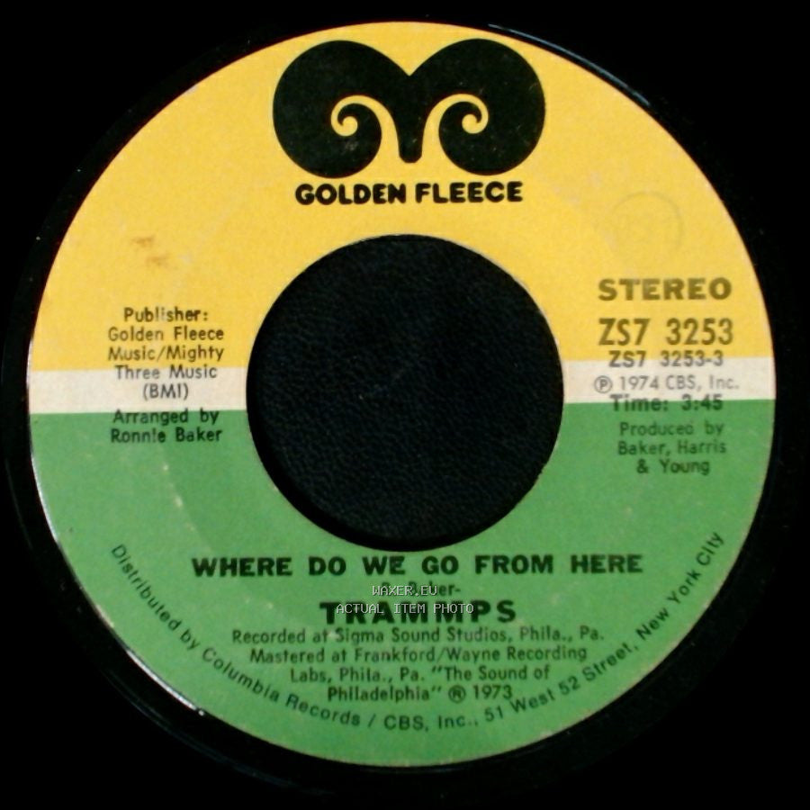 Trammps - Where Do We Go From Here / Shout side B