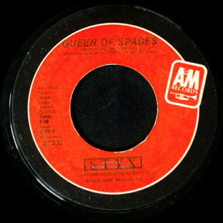 Styx - Queen Of Spades / Too Much Time On My Hands side A