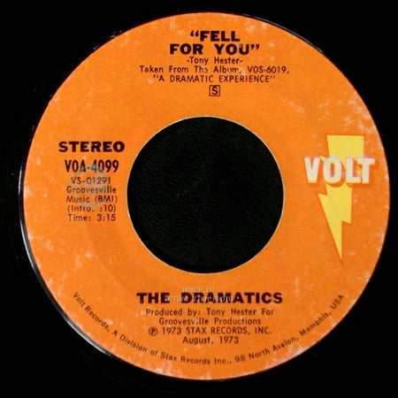 The Dramatics - Fell For You / Now You Got Me Loving You side A