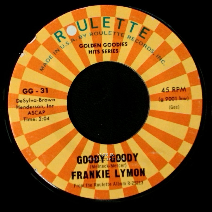 Frankie Lymon - Goody Goody / Creation Of Love side A