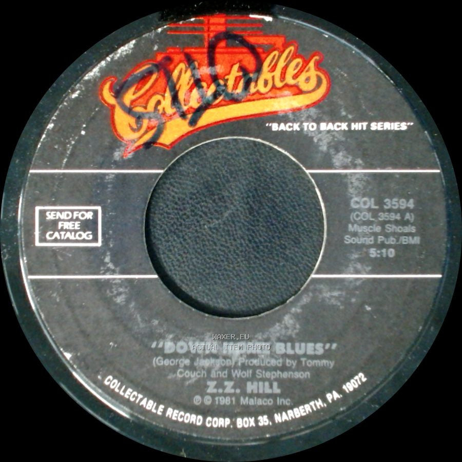 Z.Z. Hill - Down Home Blues / Cheating In The Next Room side A