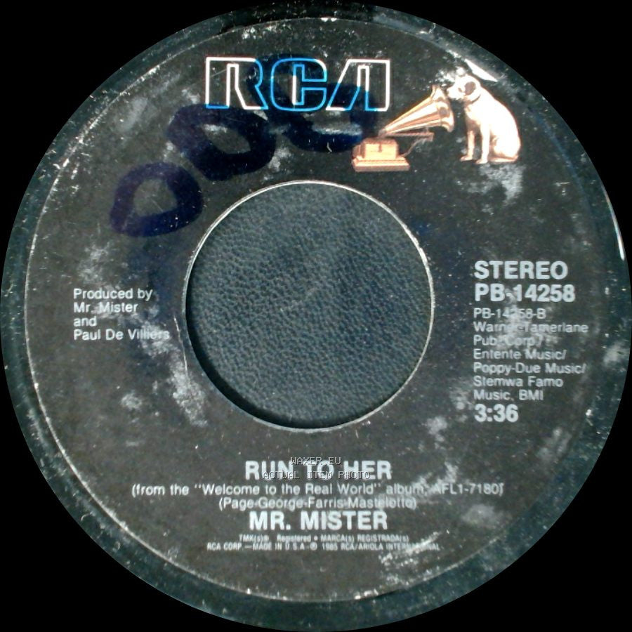 Mr. Mister - Kyrie / Run To Her side B